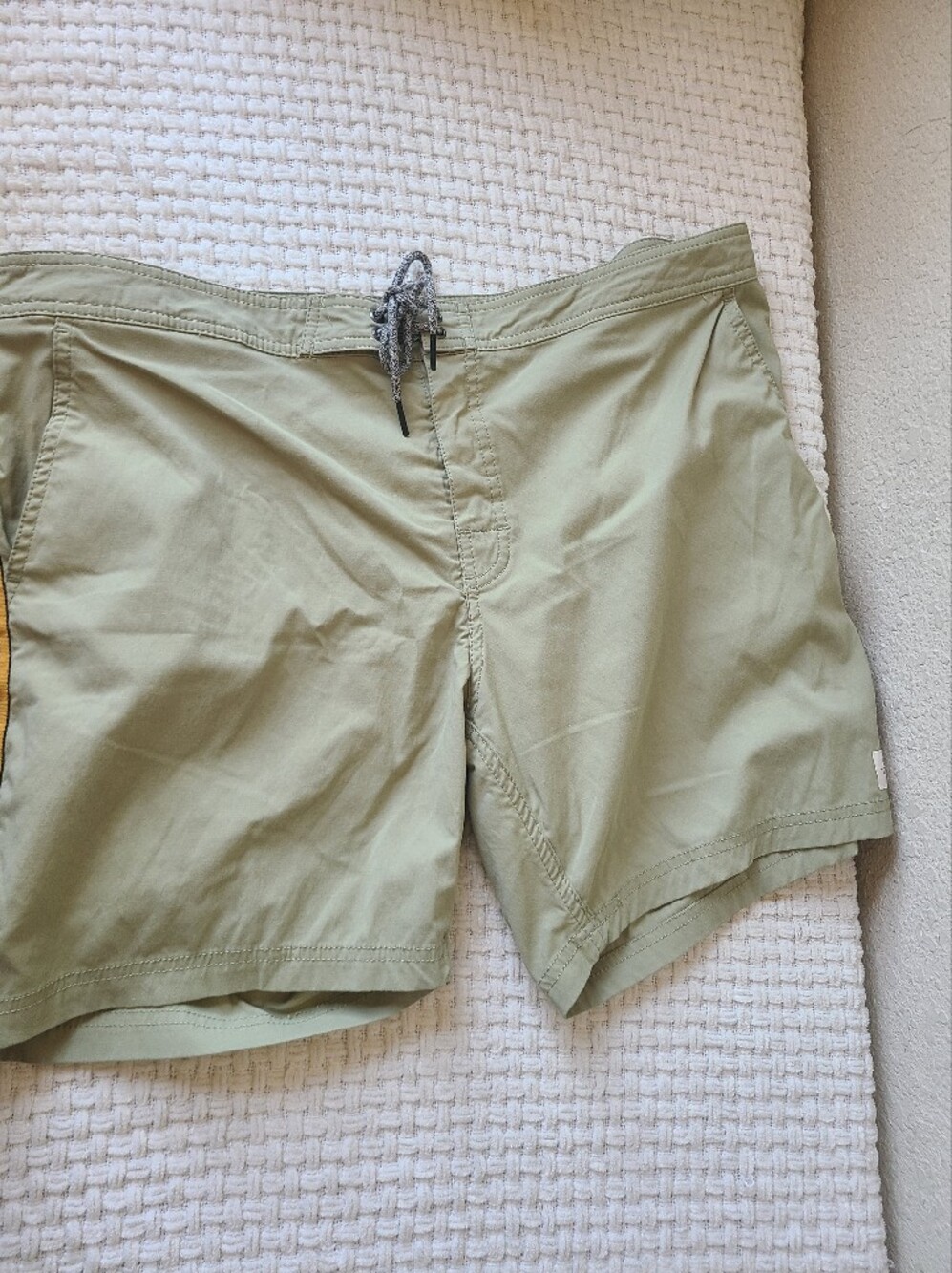 Katin Olive Drawstring Men's Shorts Size 38